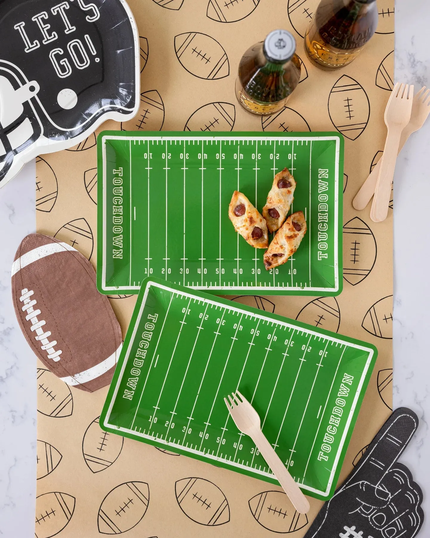 Football Helmet Plate