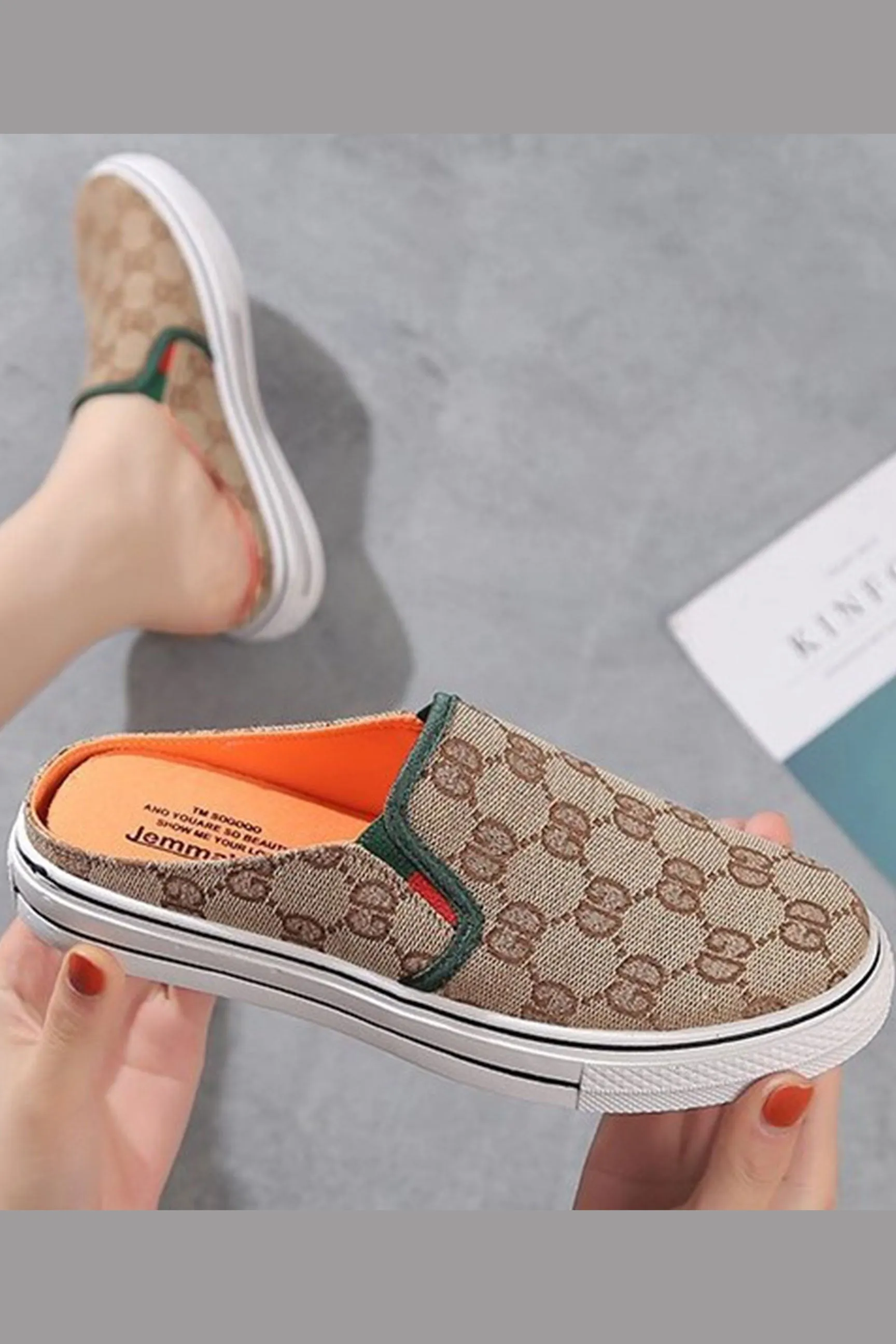 Gia Casual Slip in Mule Sneakers