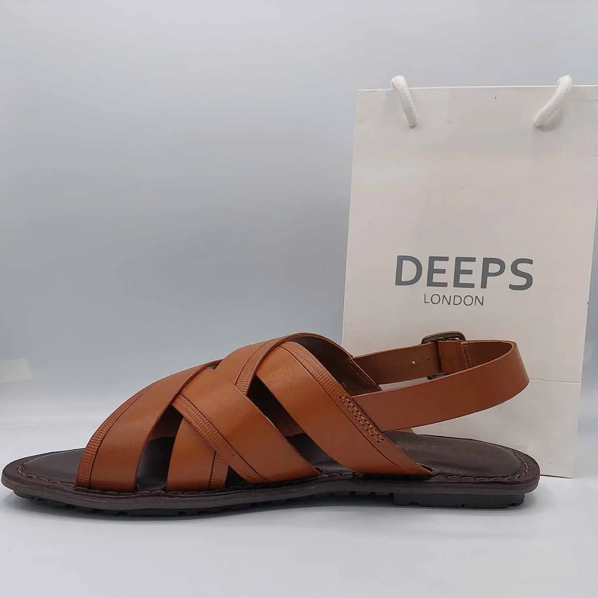 HENRY MENS CASUAL GENUINE LEATHER SLIP ON SLIDER SUMMER BEACH WEAR SANDALS