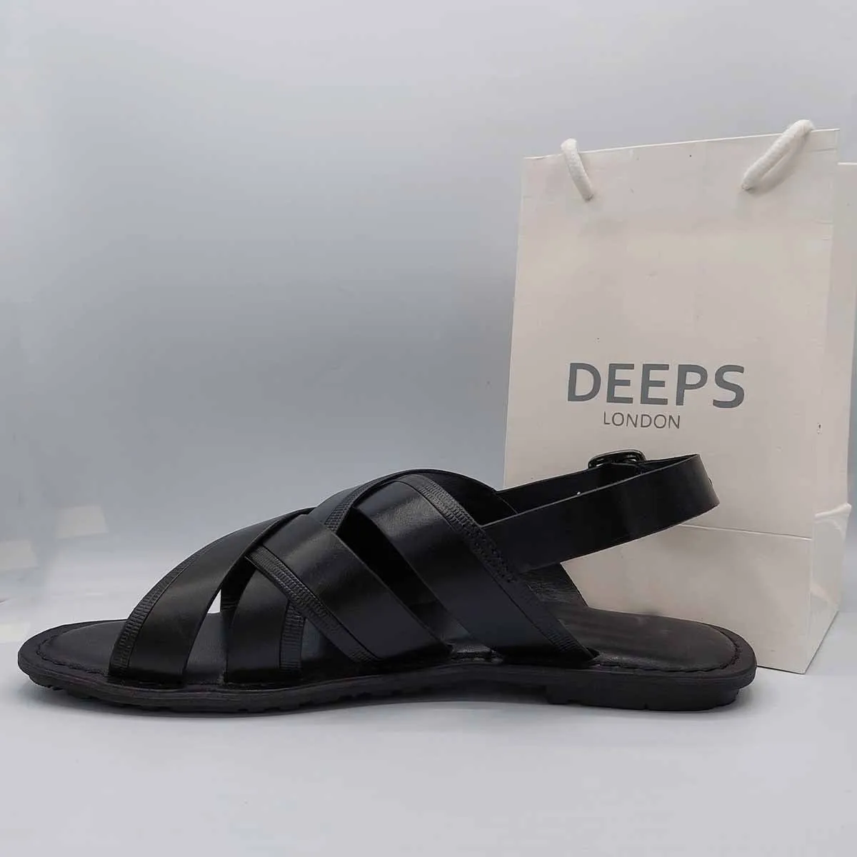 HENRY MENS CASUAL GENUINE LEATHER SLIP ON SLIDER SUMMER BEACH WEAR SANDALS