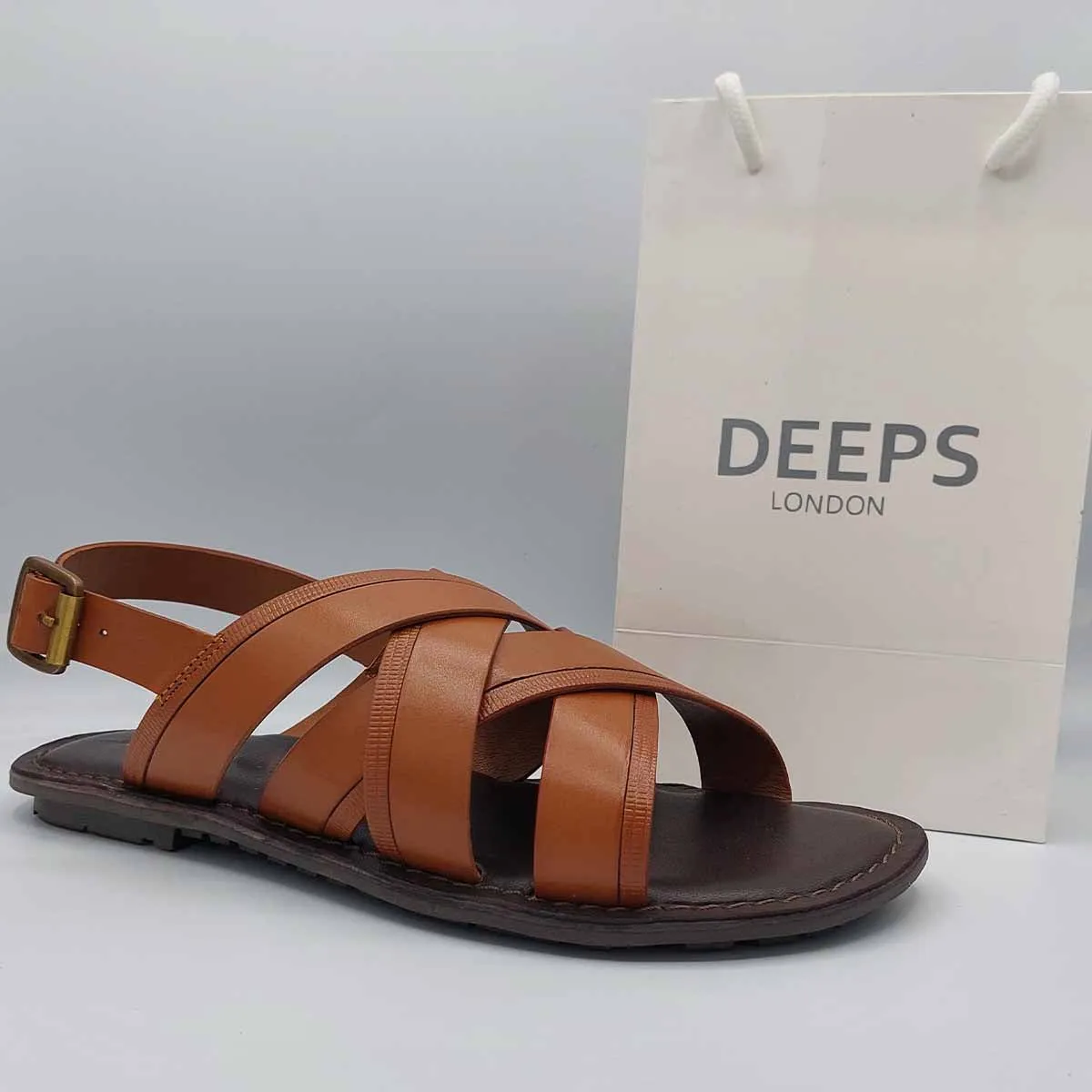 HENRY MENS CASUAL GENUINE LEATHER SLIP ON SLIDER SUMMER BEACH WEAR SANDALS
