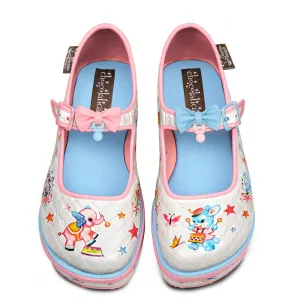 Hot Chocolate Shoes Mary Jane Platforms - Kitschy Blanket