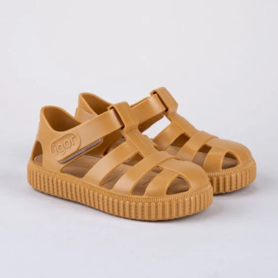 Igor Unisex Camel Nico Jelly Sandals