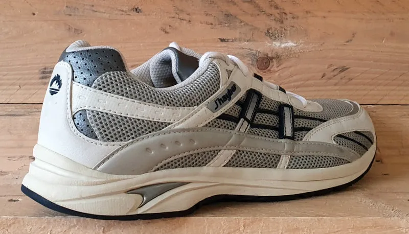 J'hayber Technic Low Textile Trainers UK9/US10/EU44 01731 Grey/White/Black