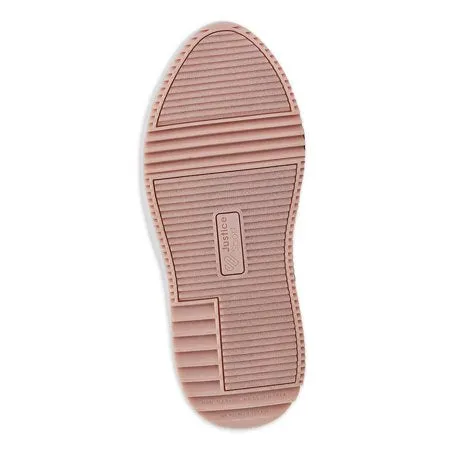 Justice Little Girl & Big Girl Beaded Low Court Sneaker, Sizes 13-6White,