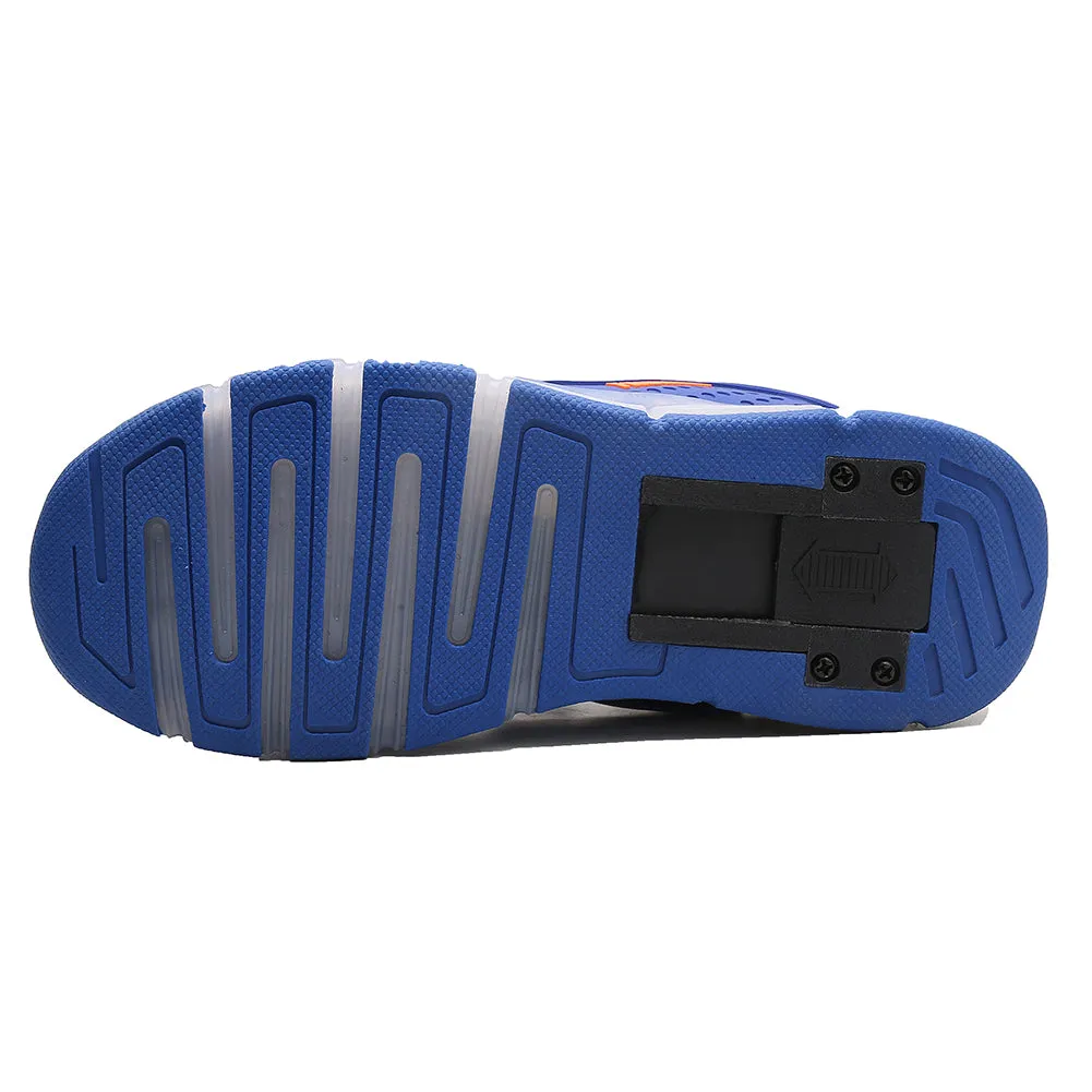 Kids Roller Shoes LED Sport Sneakers Rechargeable Roller Skate for Boys Girls