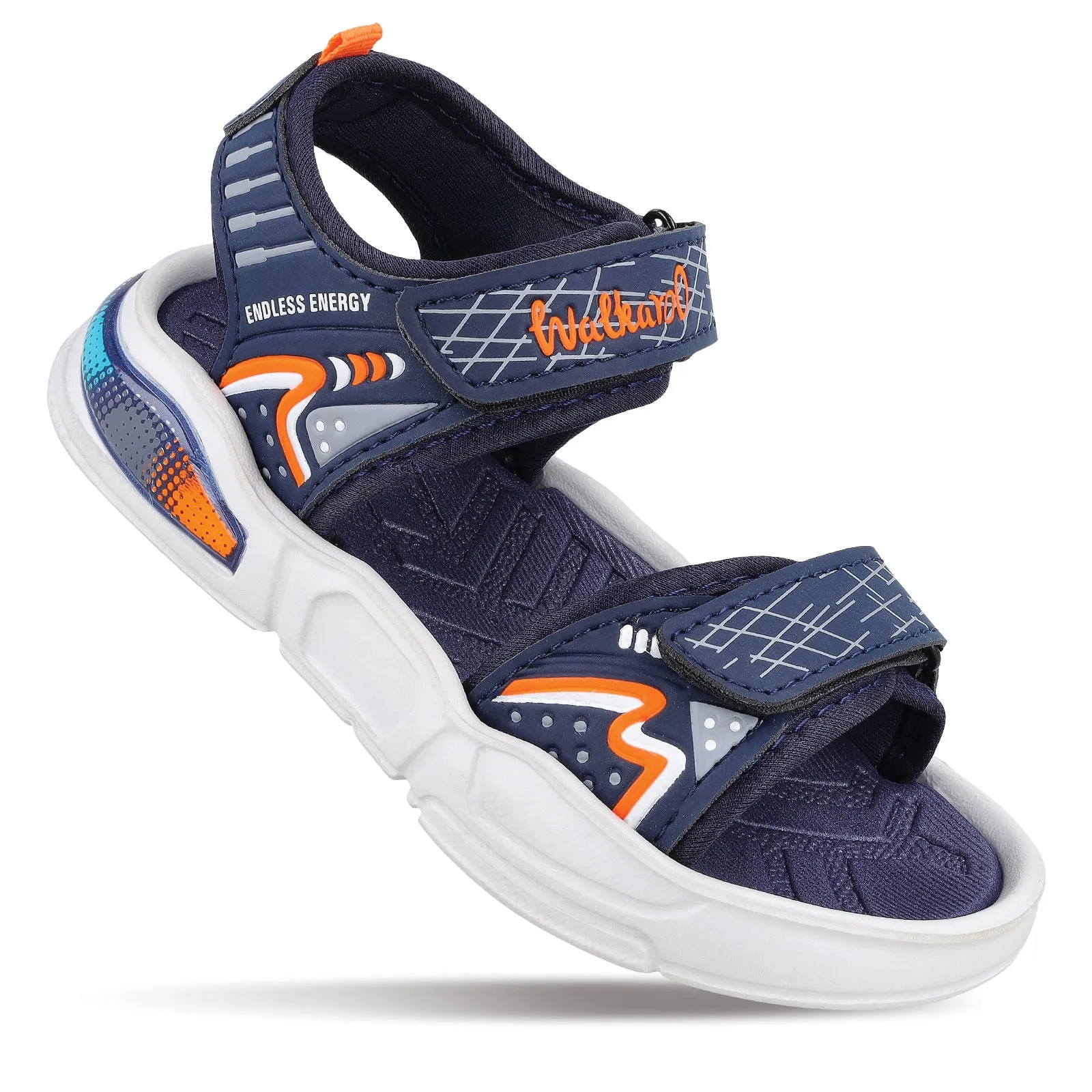 Kid's Sports Sandal  - WK476 Navy Blue