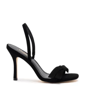 LARROUDÉ x Markarian Sandal In Black Suede