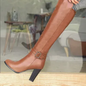 Martin boots with belt buckle - Women's Shoes