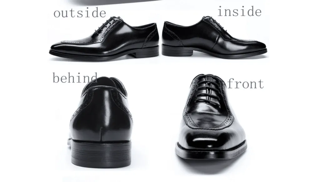 Men's Business Formal Wear Leather Shoes