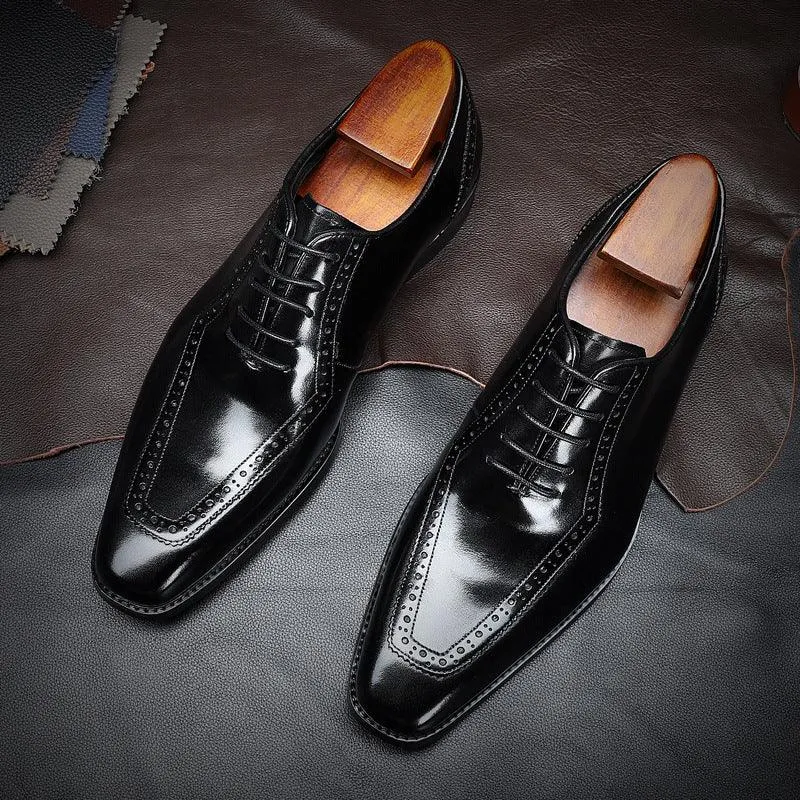 Men's Business Formal Wear Leather Shoes