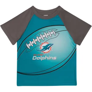 Miami Dolphins Boys Short Sleeve Tee Shirt