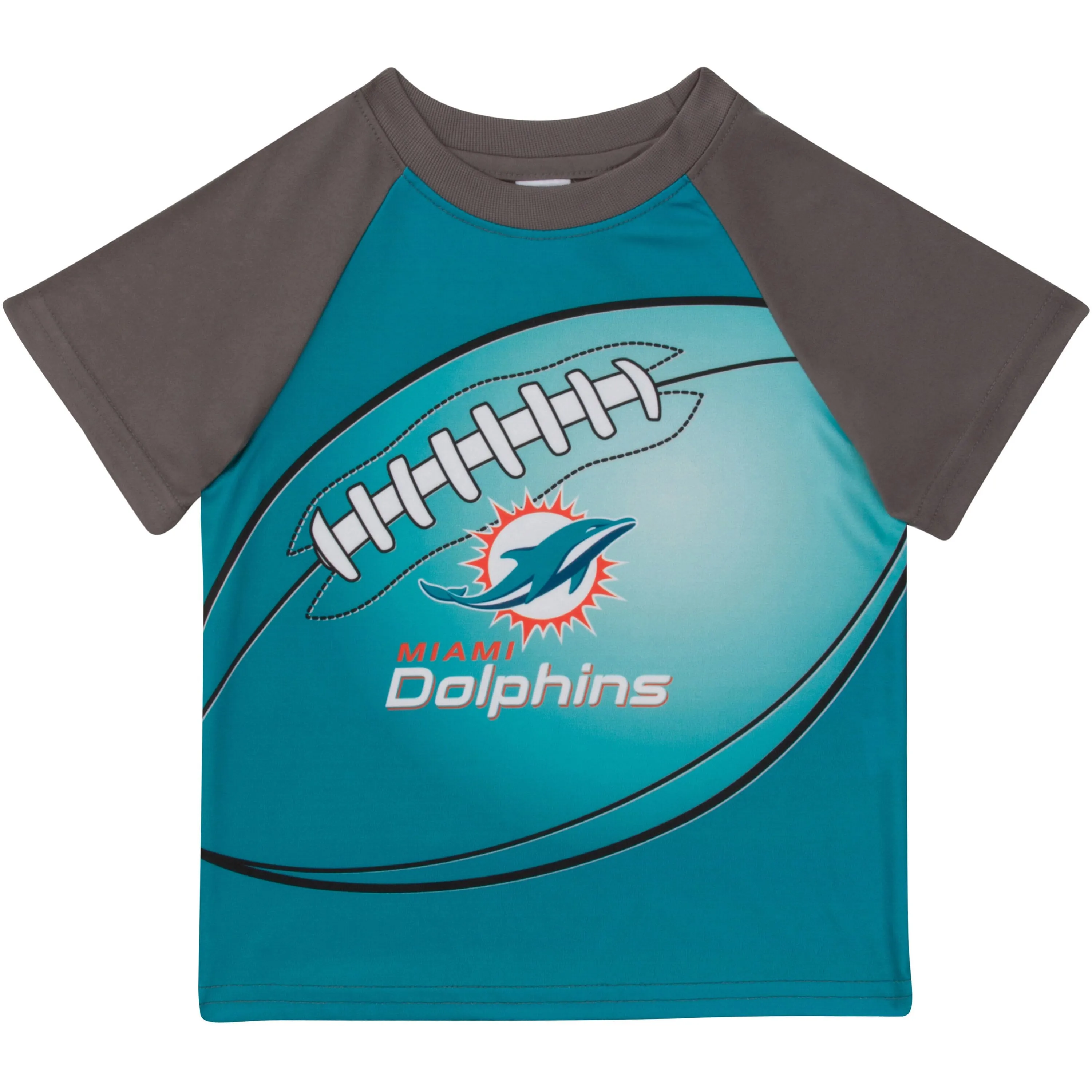 Miami Dolphins Boys Short Sleeve Tee Shirt