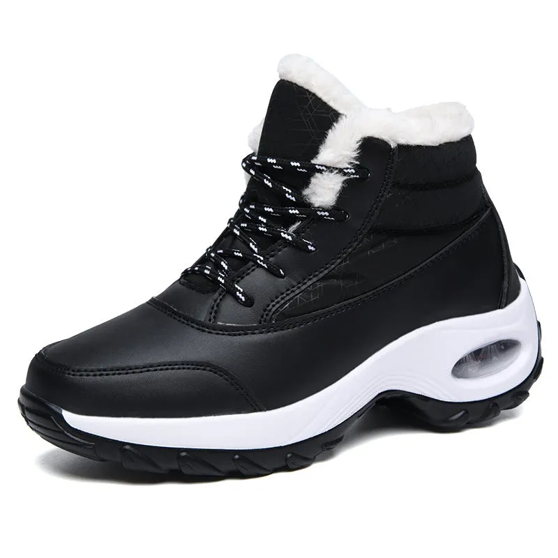 Nanccy Winter Air Cushion Thick Soled Rocking Shoes