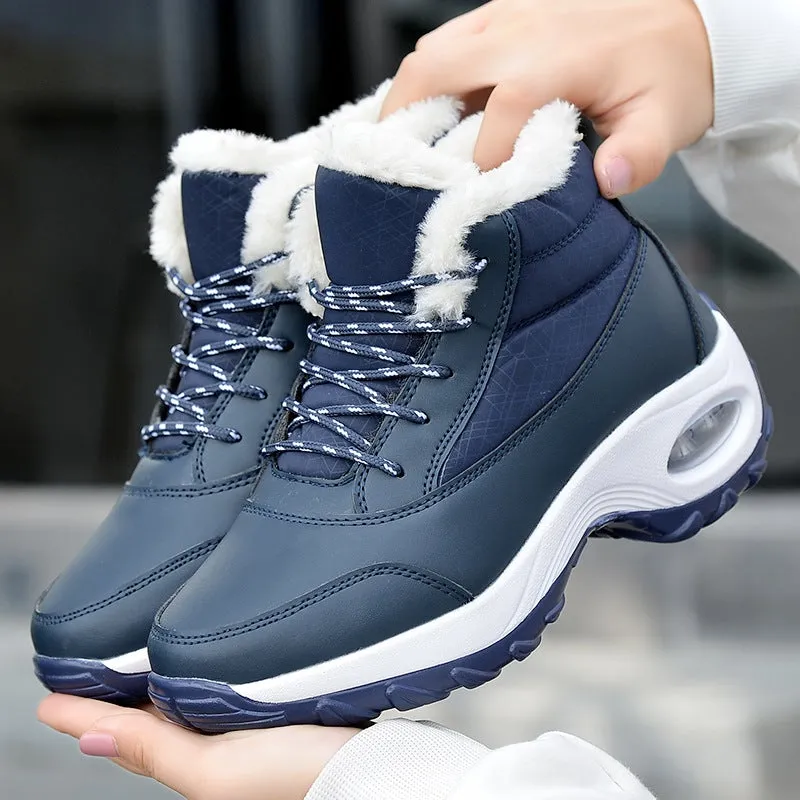 Nanccy Winter Air Cushion Thick Soled Rocking Shoes