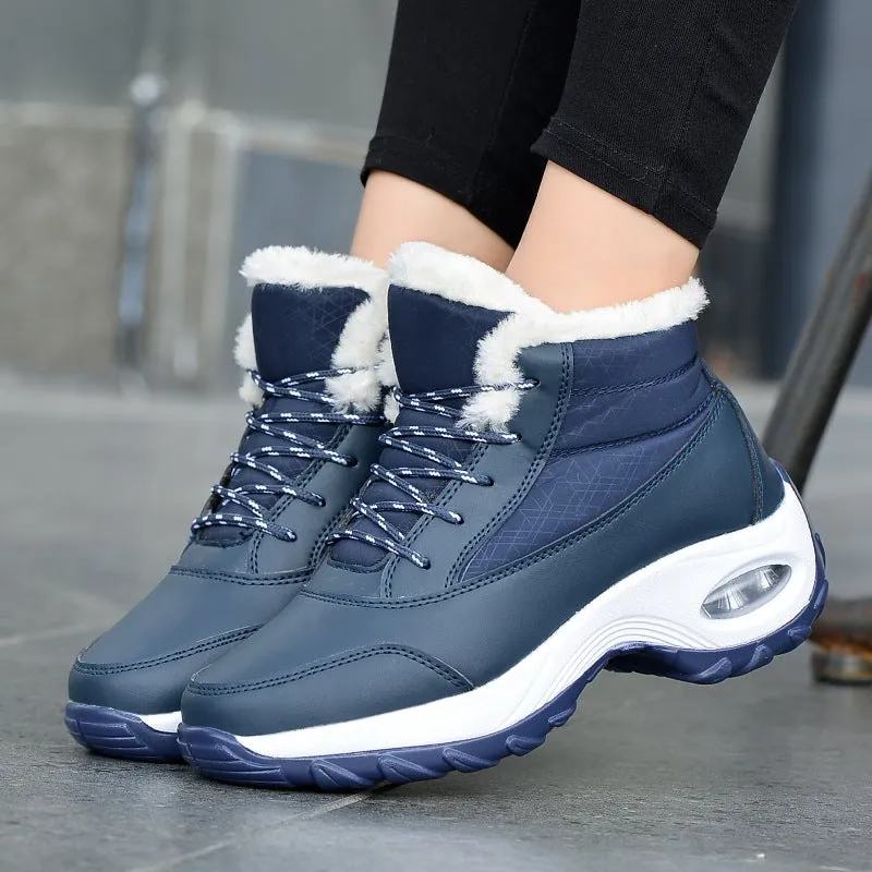 Nanccy Winter Air Cushion Thick Soled Rocking Shoes