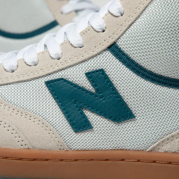 New Balance Numeric 440 High - Cream/Teal/Gum