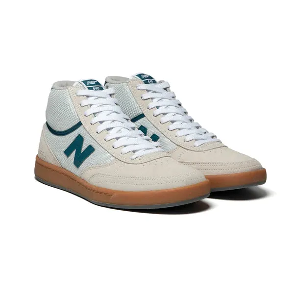 New Balance Numeric 440 High - Cream/Teal/Gum