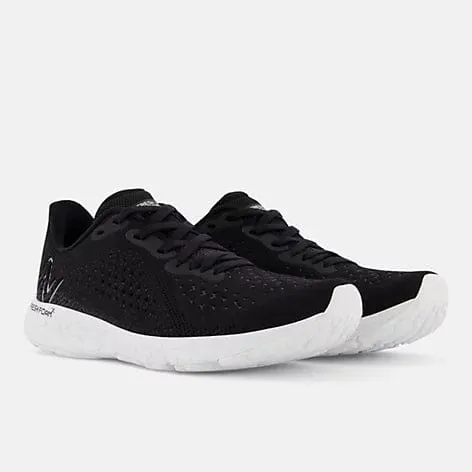 New Balance Women's Tempo v2 Running Shoes- Black/White