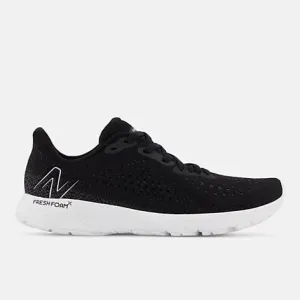 New Balance Women's Tempo v2 Running Shoes- Black/White
