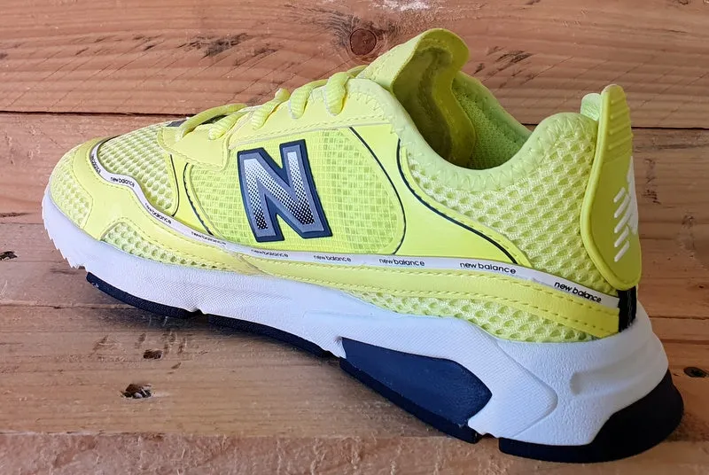 New Balance X-Racer Low Textile Trainers UK4.5/US6.5/EU37 WSXRCHKC Neon Yellow