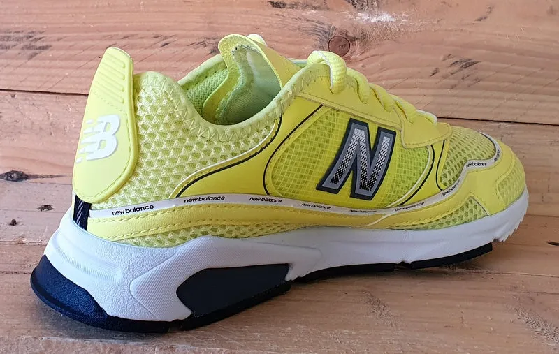New Balance X-Racer Low Textile Trainers UK4.5/US6.5/EU37 WSXRCHKC Neon Yellow