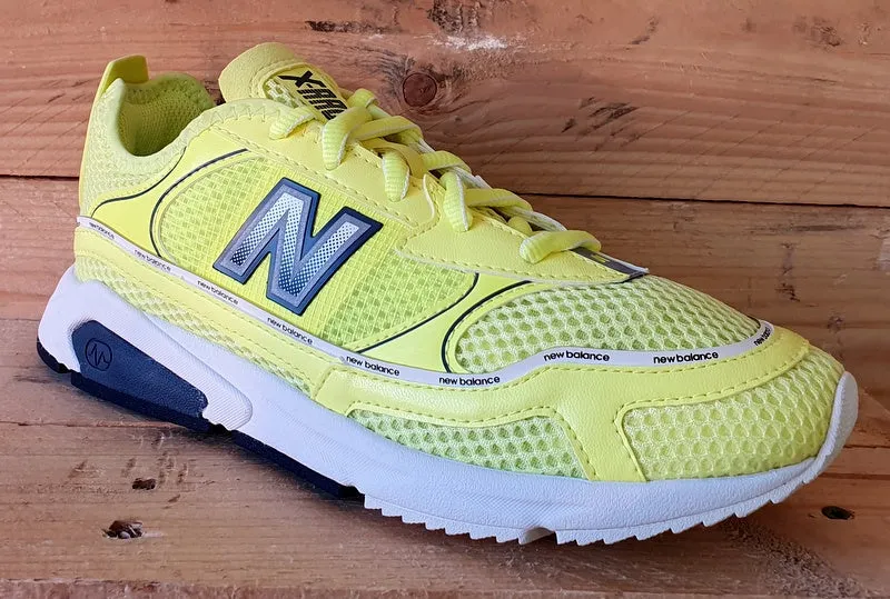 New Balance X-Racer Low Textile Trainers UK4.5/US6.5/EU37 WSXRCHKC Neon Yellow
