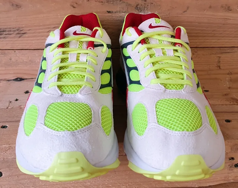 Nike Air Ghost Racer Trainers UK9/US10/E44 AT5410-100 White Atom Red Neon Yellow