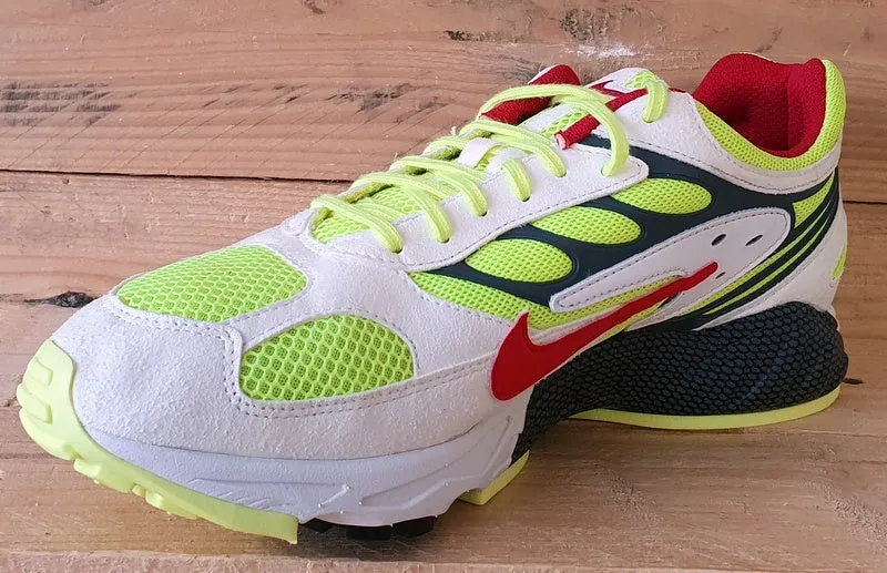 Nike Air Ghost Racer Trainers UK9/US10/E44 AT5410-100 White Atom Red Neon Yellow