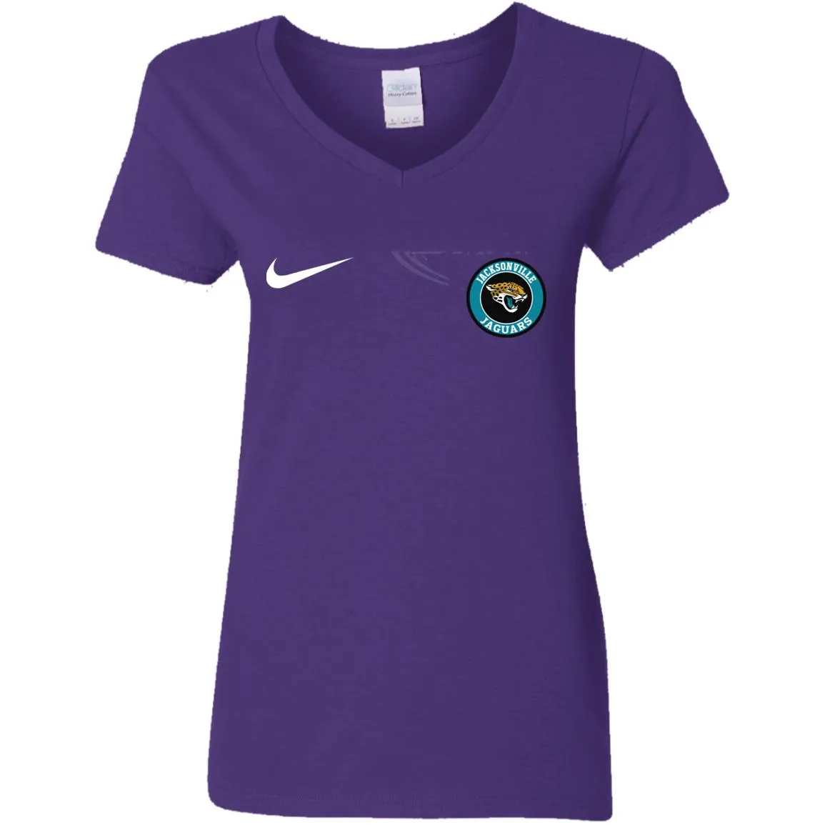 Nike Jacksonville Jaguars Nfl Football Women V-Neck T-Shirt