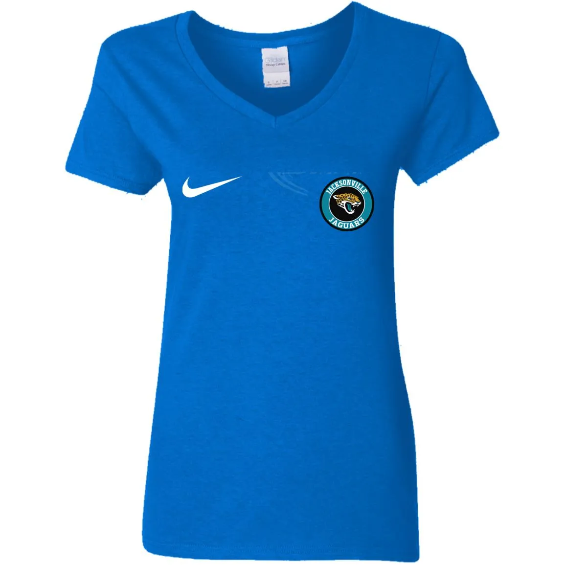 Nike Jacksonville Jaguars Nfl Football Women V-Neck T-Shirt