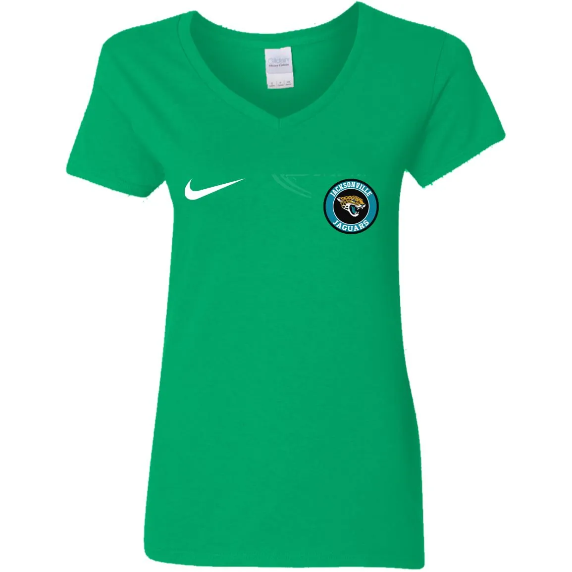 Nike Jacksonville Jaguars Nfl Football Women V-Neck T-Shirt