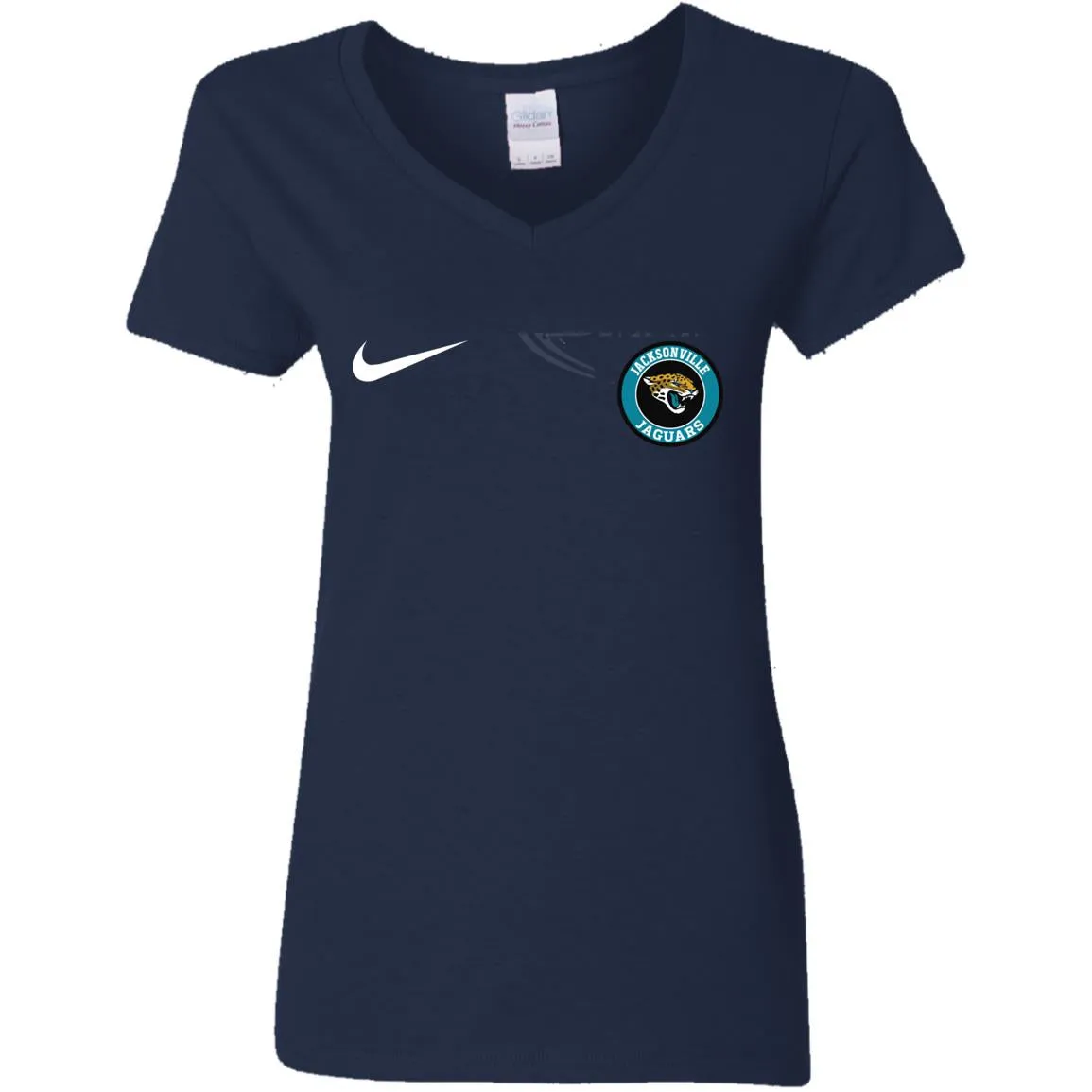 Nike Jacksonville Jaguars Nfl Football Women V-Neck T-Shirt