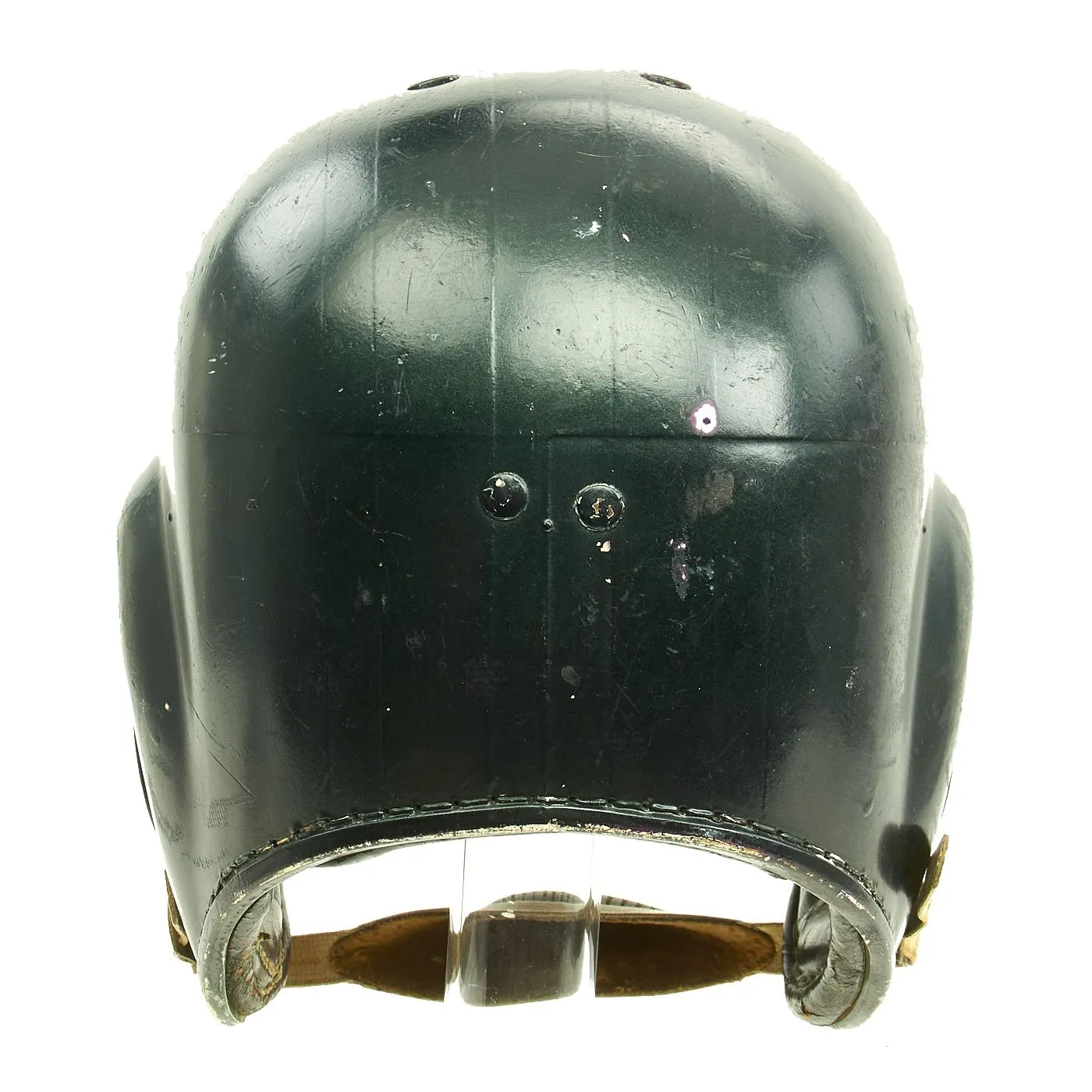 Original U.S. 1950s Tanker Paratrooper Training Ridell Football Helmet