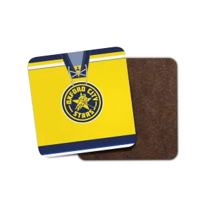 Oxford City Stars Home Kit Coaster