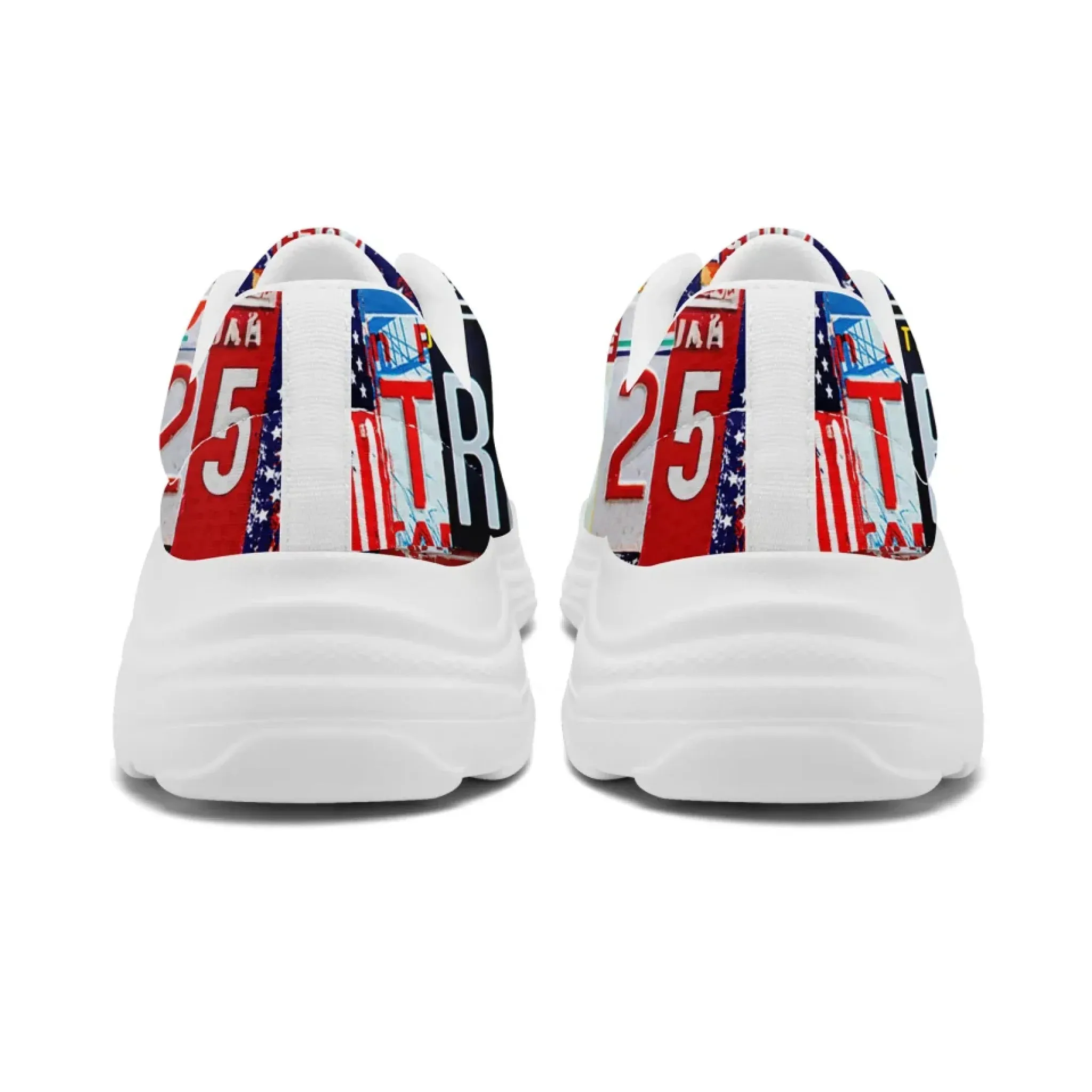 Personalized Trump 2025, Custom Trendy Chunky Shoes, Breathable Unisex Shoes