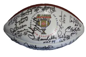 Pro Football Hall of Fame Enshrinee Golf Classic X Autographed Football