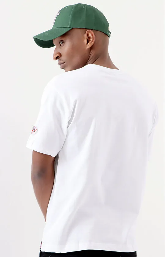 Pro Stars Printed Crew Neck T-Shirt - White