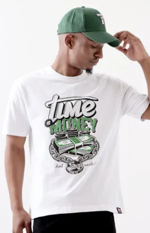 Pro Stars Printed Crew Neck T-Shirt - White