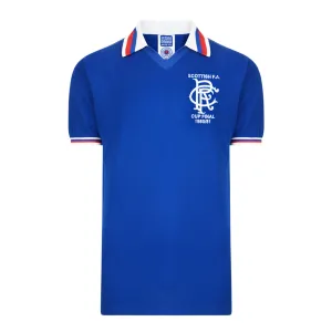 Rangers 1981 Scottish Cup Final Shirt