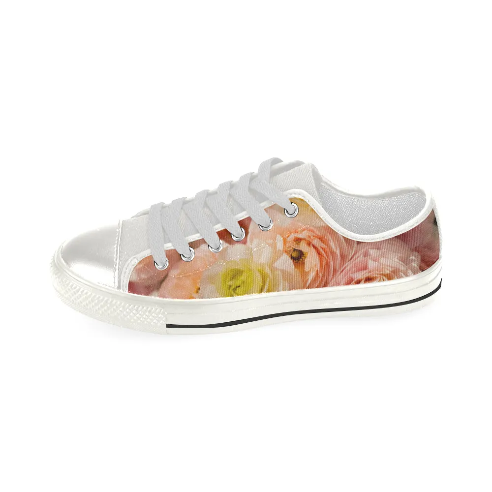 Ranunculus Peach Low Rise Shoes up to size 12