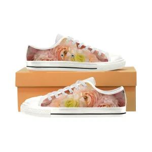 Ranunculus Peach Low Rise Shoes up to size 12
