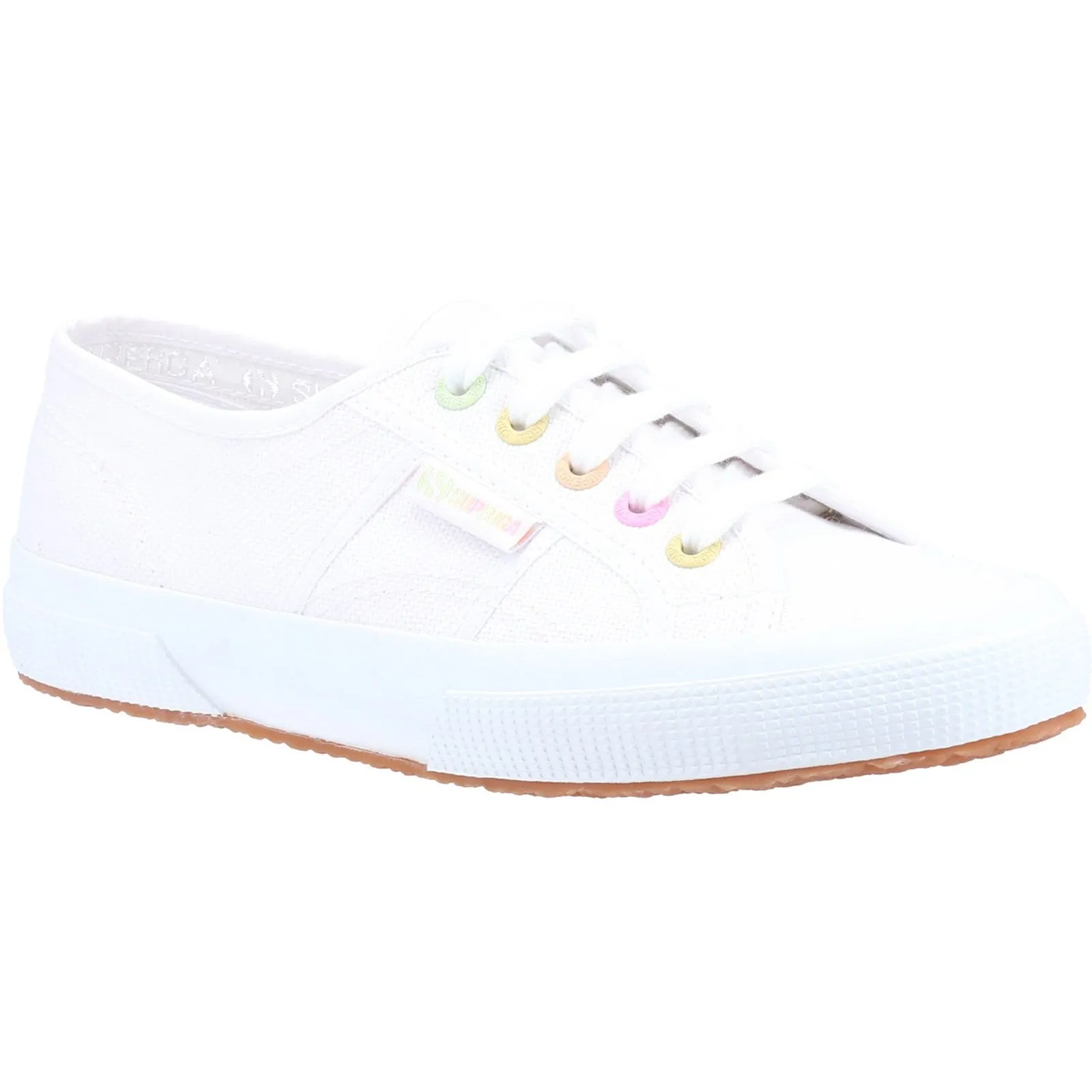 Superga 2750 Sneaker with Rainbow Eyelets