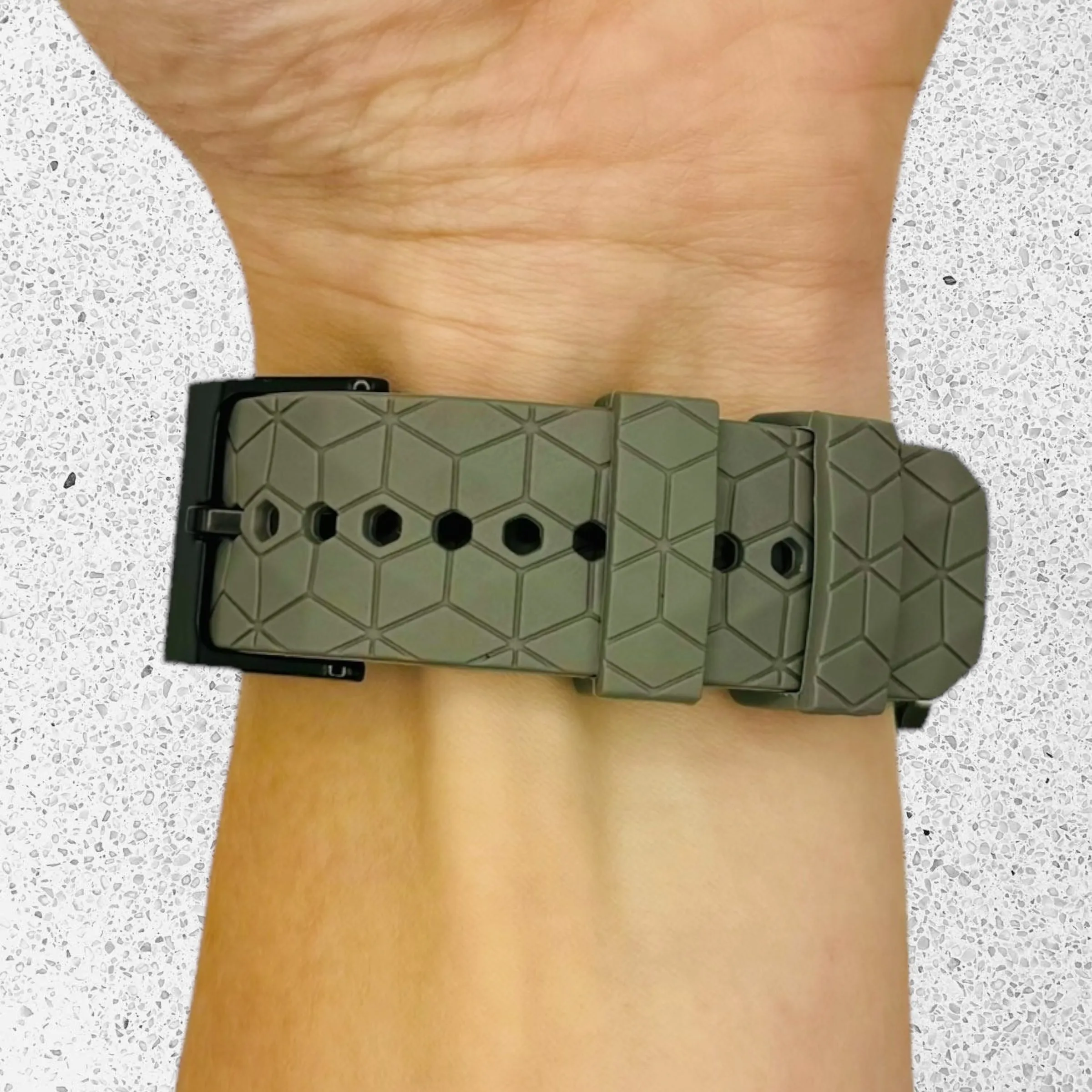 Suunto 7 & D5 Silicone Football Pattern Watch Straps