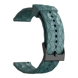 Suunto Vertical compatible Silicone Football Pattern Watch Straps