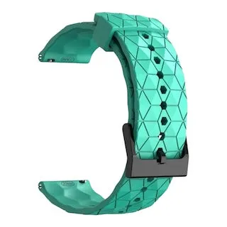 Suunto Vertical compatible Silicone Football Pattern Watch Straps