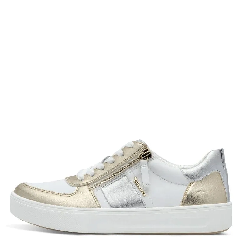Tamaris Womens Gold Comfort Trainer 8-83703-44