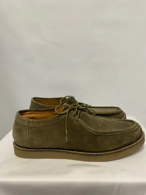 Topman Khaki Green Suede Wallabee Shoes 44/9