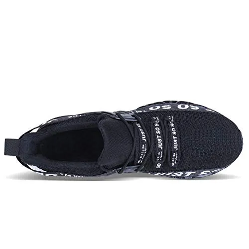 UMYOGO Mens Athletic Walking Blade Running Tennis Shoes Fashion Sneakers (10 M US, 1-Black)