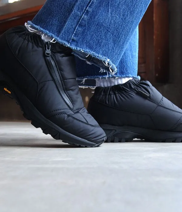 White Mountaineering/PADDED VIBRAM SOLE SHORT BOOTS(BLACK)